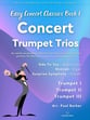 Concert Trumpet Trios - Book 1 P.O.D cover